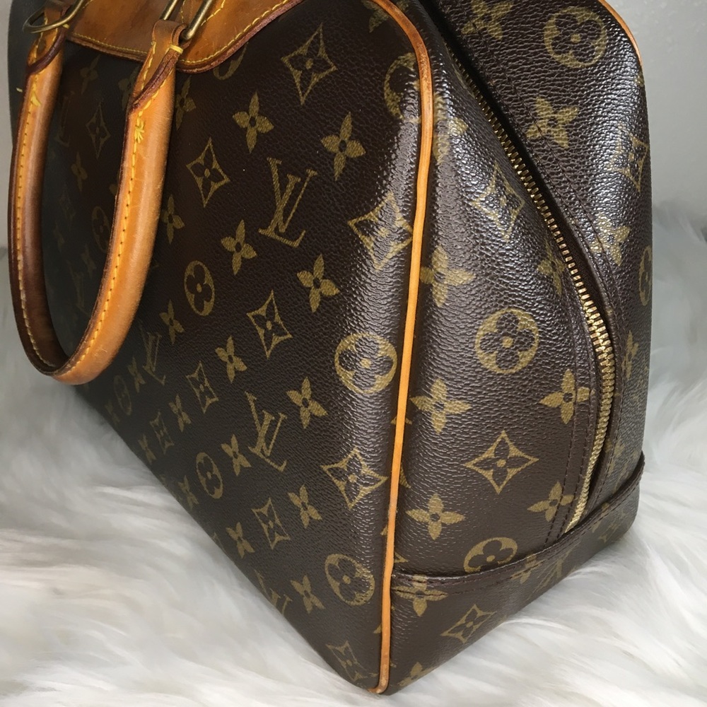 Louis Vuitton Hand Bag Deauville Browns Monogram - Picture 15 of 16